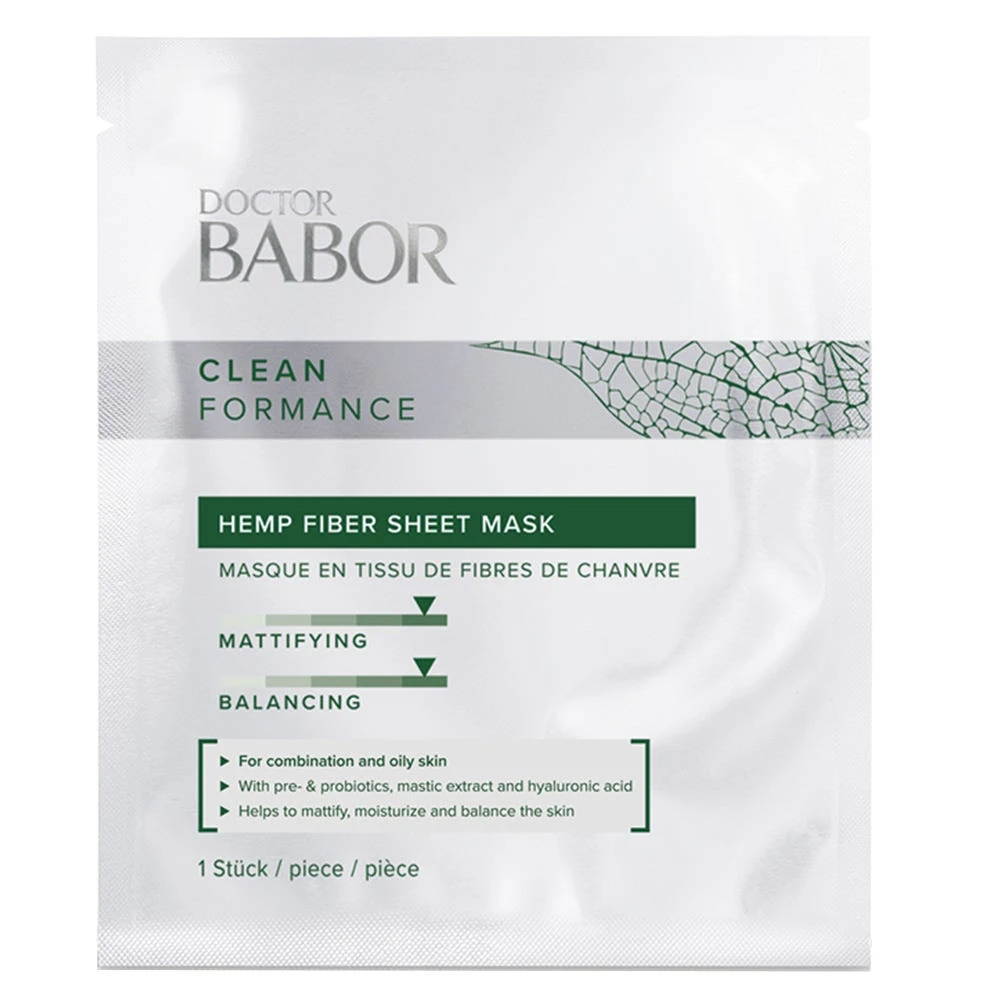 BABOR Doctor Babor Hemp Fiber Sheet Mask 1 BABOR Doctor Babor Hemp Fiber Sheet Mask