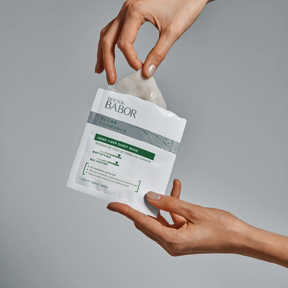 BABOR Doctor Babor Hemp Fiber Sheet Mask 3 BABOR Doctor Babor Hemp Fiber Sheet Mask – Bild 3